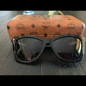 MCM Cat-Eye Sunglasses, 100% Authentic. Black.